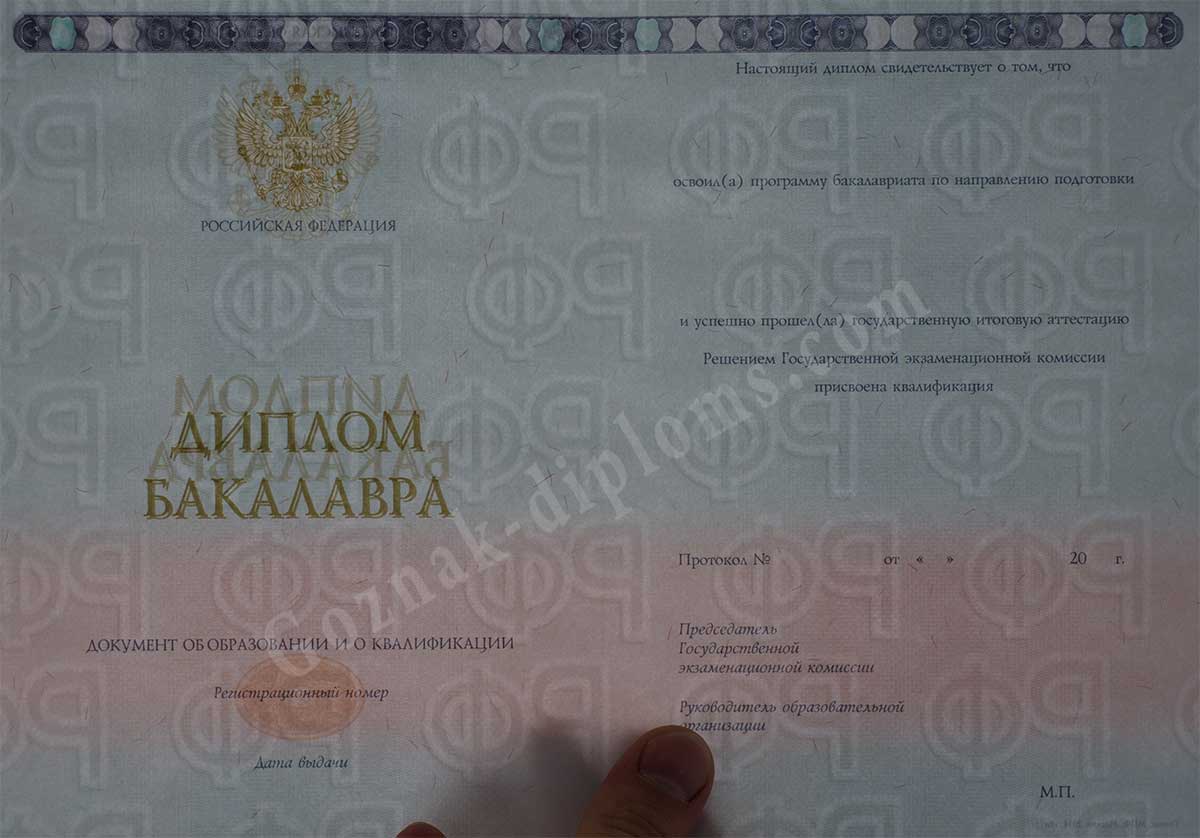 Диплом бакалавра 2014-2026